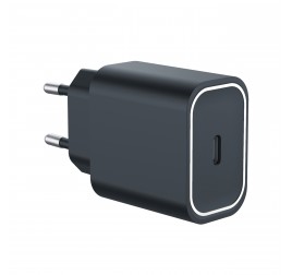 FORCE CARICA RETE USB C 25W PD NERO