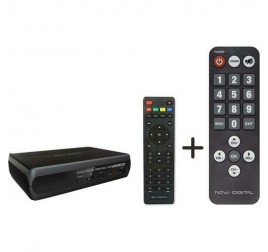 DECODER NEW DIGITAL DVB-T2 DIGITALE 265HD SENIOR