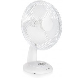 TRISTAR VENTILATORE TAVOLO 30CM BIANCO